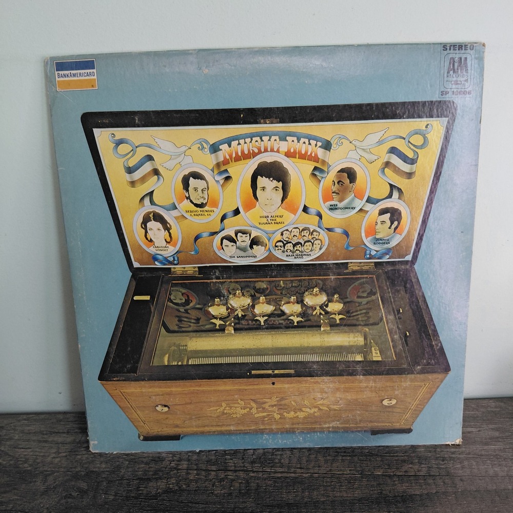 Music Box A&M Records Vinyl LP Herb Alpert Wes Montgomery 1969 SP-19006